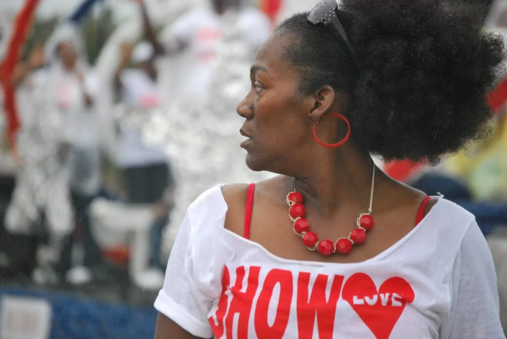 Crowd at the Martin Luther King Jr. Day parade, Liberty City, January 2011
